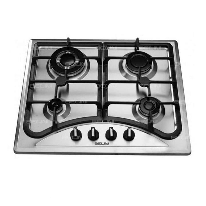 اجاق گاز چهار شعله استیل صفحه ای بلینی s5006 Four-burner stainless steel plate stove